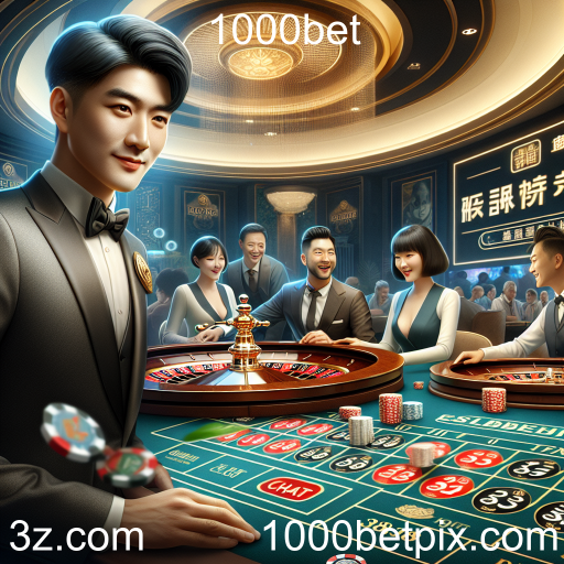 Experiência Imersiva no Cassino Ao Vivo da 1000bet